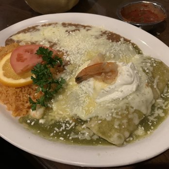 El Jardin - Enchilada de Camarones - Mexican Near Me - Manteca, California