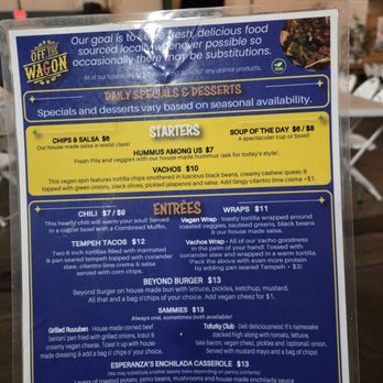 Off the Wagon Food Truck - Menu july 2026 - Food Trucks Near Me - Brookings, Oregon Off the Wagon Food Truck - Menu july 2026 - Food Trucks Near Me - Brookings, Oregon