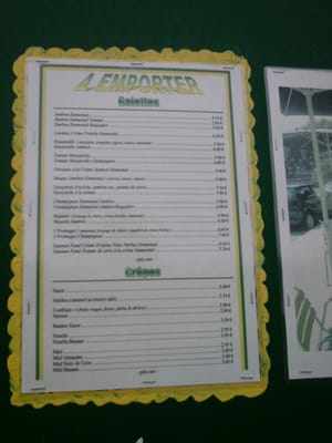 Menu photo 4 Crèperie de l'Ecluse Toulouse, 31