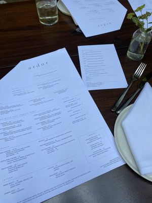Menu photo 7 Ardor West Hollywood, CA