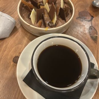 Garrison Kitchen + Cocktails - Chocolate mousse & coffee - American Near Me - Metairie, Louisiana Garrison Kitchen + Cocktails - Chocolate mousse & coffee - American Near Me - Metairie, Louisiana
