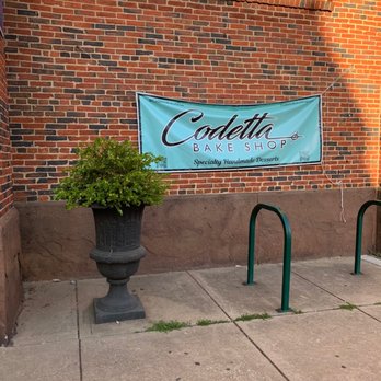 Codetta Bake Shop - Sign outside church - Bakeries Near Me - Baltimore, Maryland