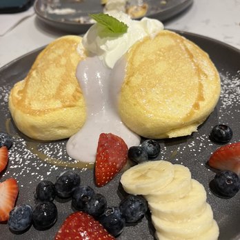 Hanabusa Cafe - Taro Pancake - Pancakes Near Me - Chicago, Illinois