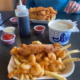 Shrimp and Fish Combo and 4 Piece Fish 'N Chips Shrimp and Fish Combo and 4 Piece Fish 'N Chips