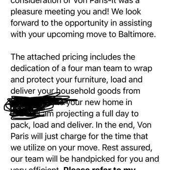 Von Paris Moving & Storage - Movers Near Me - Savage, Maryland
