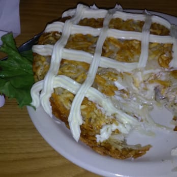 Mrs Potato - Loaded rosti, too much potato lacks filling - Brazilian Near Me - Orlando, Florida Mrs Potato - Loaded rosti, too much potato lacks filling - Brazilian Near Me - Orlando, Florida