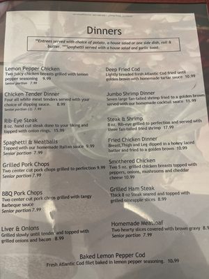 Menu photo 6 Towne Square Restaurant Beaver, PA