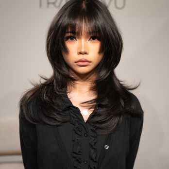 Travis H Vu - hush/wolf cut with wispy bangs and hime - Hair Stylists Near Me Travis H Vu - hush/wolf cut with wispy bangs and hime - Hair Stylists Near Me