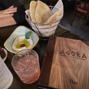 Agora DC - Labneh & Cherry Mule - Mediterranean Near Me - Washington, DC, District of Columbia