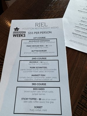 Menu photo 4 Riel Houston, TX Menu photo 4 Riel Houston, TX