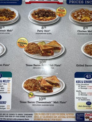 Menu photo 4 Waffle House Mount Juliet, TN