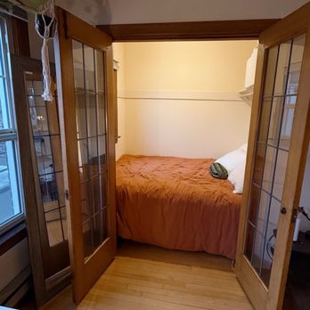Lola Apartments - bed nook/walk in closet - Apartments Near Me - Seattle, Washington Lola Apartments - bed nook/walk in closet - Apartments Near Me - Seattle, Washington