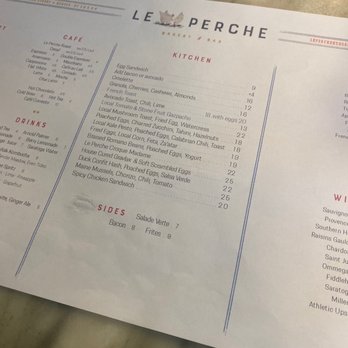 Le Perche - Menu - French Near Me - Hudson, New York Le Perche - Menu - French Near Me - Hudson, New York