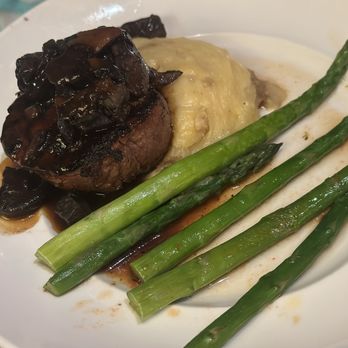 Seasons 52 - Wood-Grilled Filet Mignon - My mom gave me a bite of this... getting it next time! Perfect - New American Near Me - Jacksonville, Florida Seasons 52 - Wood-Grilled Filet Mignon - My mom gave me a bite of this... getting it next time! Perfect - New American Near Me - Jacksonville, Florida