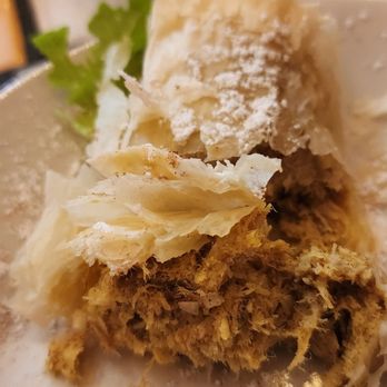 La Mediterranee - Inside the chicken phyllo - Middle Eastern Near Me - San Francisco, California La Mediterranee - Inside the chicken phyllo - Middle Eastern Near Me - San Francisco, California