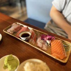 Fisherman's Table Yamasaki - Sashimi lunch ($28) (only sashimi pictured, sides not in picture)