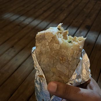 Hibachi Bros - Chicken and Shrimp Burrito - Food Trucks Near Me - Houston, Texas