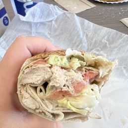 Chicken Shawarma Wrap