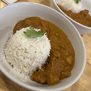 Chiya Chai Cafe - Creamy Masala Chicken Curry Bowl - Coffee & Tea Near Me - Chicago, Illinois