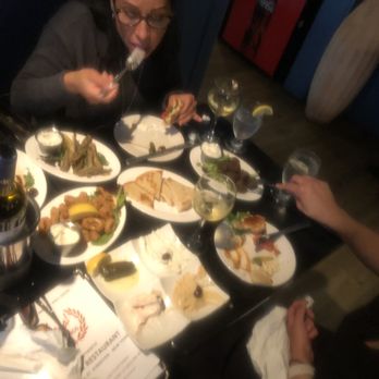 Opa Gyros - Feasting with some friends on my 50th at Opa! - Creperies Near Me - Kingston, New York