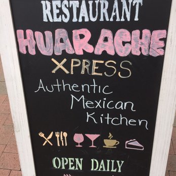 Huarache Xpress - Outside sign - Mexican Near Me - Simi Valley, California Huarache Xpress - Outside sign - Mexican Near Me - Simi Valley, California