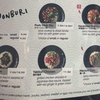 Ramen Manichi - New and updated price menu - Ramen Near Me - Honolulu, Hawaii