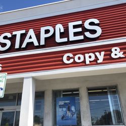 Staples - Staples close up