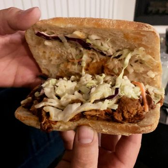 NoButcher - bbq no pork sandwich with slaw. - Delis Near Me - Las Vegas, Nevada
