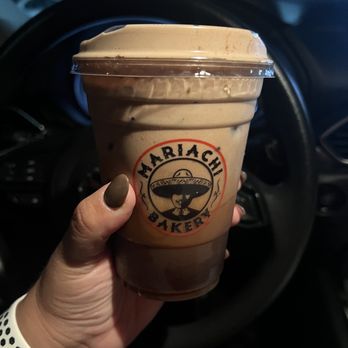 Mariachi Bakery - Chocolate abuelita frappe or something like that. Tasted not good - Bakeries Near Me - Norwalk, California