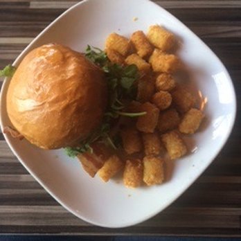 Spanky's Roadhouse - "The Jam" burger and tots. - New American Near Me - Denver, Colorado Spanky's Roadhouse - "The Jam" burger and tots. - New American Near Me - Denver, Colorado