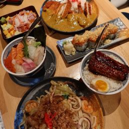 C4. Hokkaido Don, C10. Chirashi Don, can't find the rest C4. Hokkaido Don, C10. Chirashi Don, can't find the rest