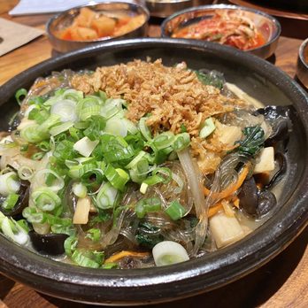 Jin Cook - Mushroom Truffle Japchae. It's soo good! - Korean Near Me - Buena Park, California Jin Cook - Mushroom Truffle Japchae. It's soo good! - Korean Near Me - Buena Park, California