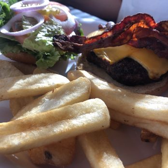 Rutherford's 66 Diner - Classic Bacon Cheese Burger with FF - Diners Near Me - Kingman, Arizona Rutherford's 66 Diner - Classic Bacon Cheese Burger with FF - Diners Near Me - Kingman, Arizona