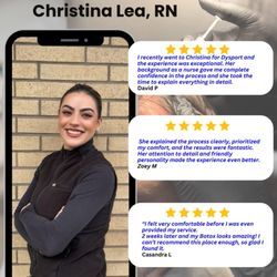 Cascade Medical Spa & Tattoo Removal Center - Come meet Christina Lea Nurse Injector for your botox, lip filler and PRP needs.