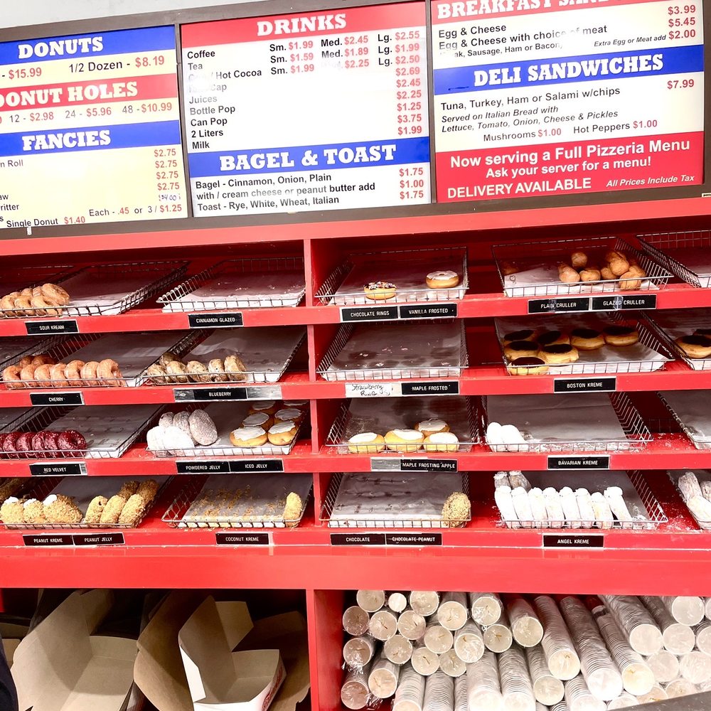 Frankie's Donuts - Empty shelves - Donuts Near Me - Niagara Falls, New York Frankie's Donuts - Empty shelves - Donuts Near Me - Niagara Falls, New York