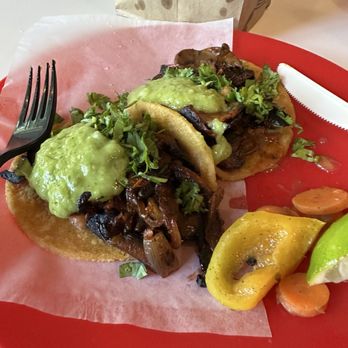 Carmelo’s Tacos - Mushroom tacos - Mexican Near Me - Seattle, Washington