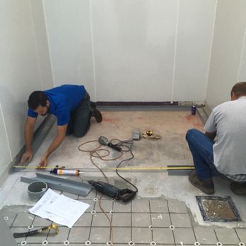 Installing Flooring On Walk In Cooler Yelp