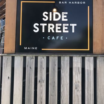 Side Street Cafe - Sign - American Near Me - Bar Harbor, Maine Side Street Cafe - Sign - American Near Me - Bar Harbor, Maine