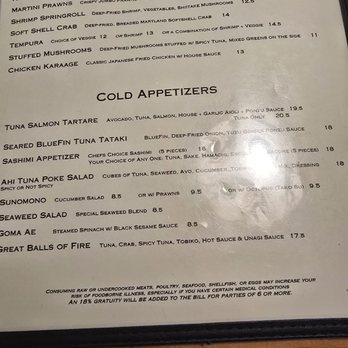 Haku Sushi - Menu - Japanese Near Me - Santa Rosa, California Haku Sushi - Menu - Japanese Near Me - Santa Rosa, California