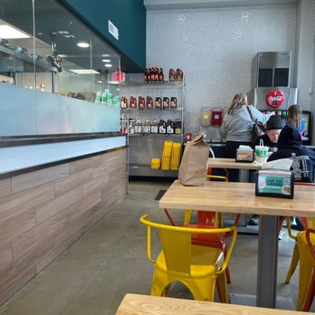 Wing Stand - Dinning room and soda machine - Chicken Wings Near Me - Mission, Kansas