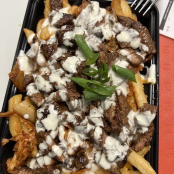 KPlatters - Loaded Kimchi Fries - Tapas/Small Plates Near Me - Belleville, New Jersey
