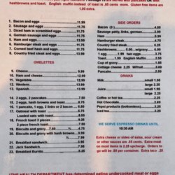 L & R Cafe - Menu