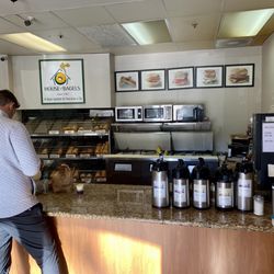 House of Bagels - Front counter