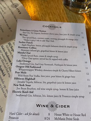 Menu photo 4 Plank Town Brewing Co Springfield, OR