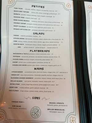 Menu photo 4 Atrium Atlanta, GA Menu photo 4 Atrium Atlanta, GA