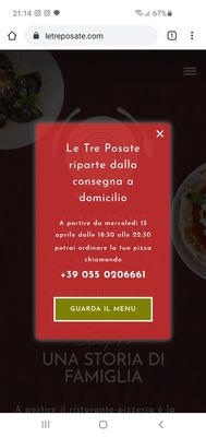 Menu photo 6 Le tre posate Florence, FI