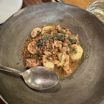 Intero Restaurant - Rabbit gnocchi - Italian Near Me - Austin, Texas