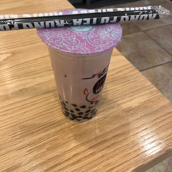Kung Fu Tea - Rosehip milk tea with double Boba - Coffee & Tea Near Me - High Point, North Carolina Kung Fu Tea - Rosehip milk tea with double Boba - Coffee & Tea Near Me - High Point, North Carolina