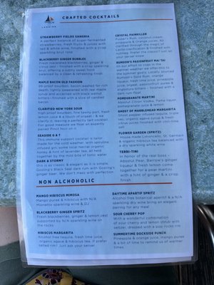 Menu photo 1 The Landing Restaurant Marblehead, MA Menu photo 1 The Landing Restaurant Marblehead, MA