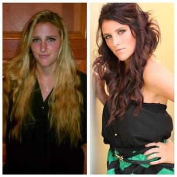 Ashley V Sweeney - Color correction. From "50 shades" of blonde to an amazing auburn. - Hair Stylists Near Me - Austin, Texas Ashley V Sweeney - Color correction. From "50 shades" of blonde to an amazing auburn. - Hair Stylists Near Me - Austin, Texas